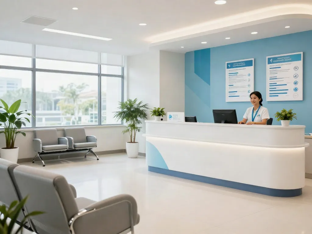link slot in modern health clinic with patient care services